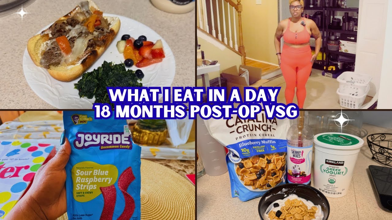 A Realistic What I Eat in a Day | Gastric Sleeve | 18 Months Post-Op VSG | Indoor Gardening 🌱