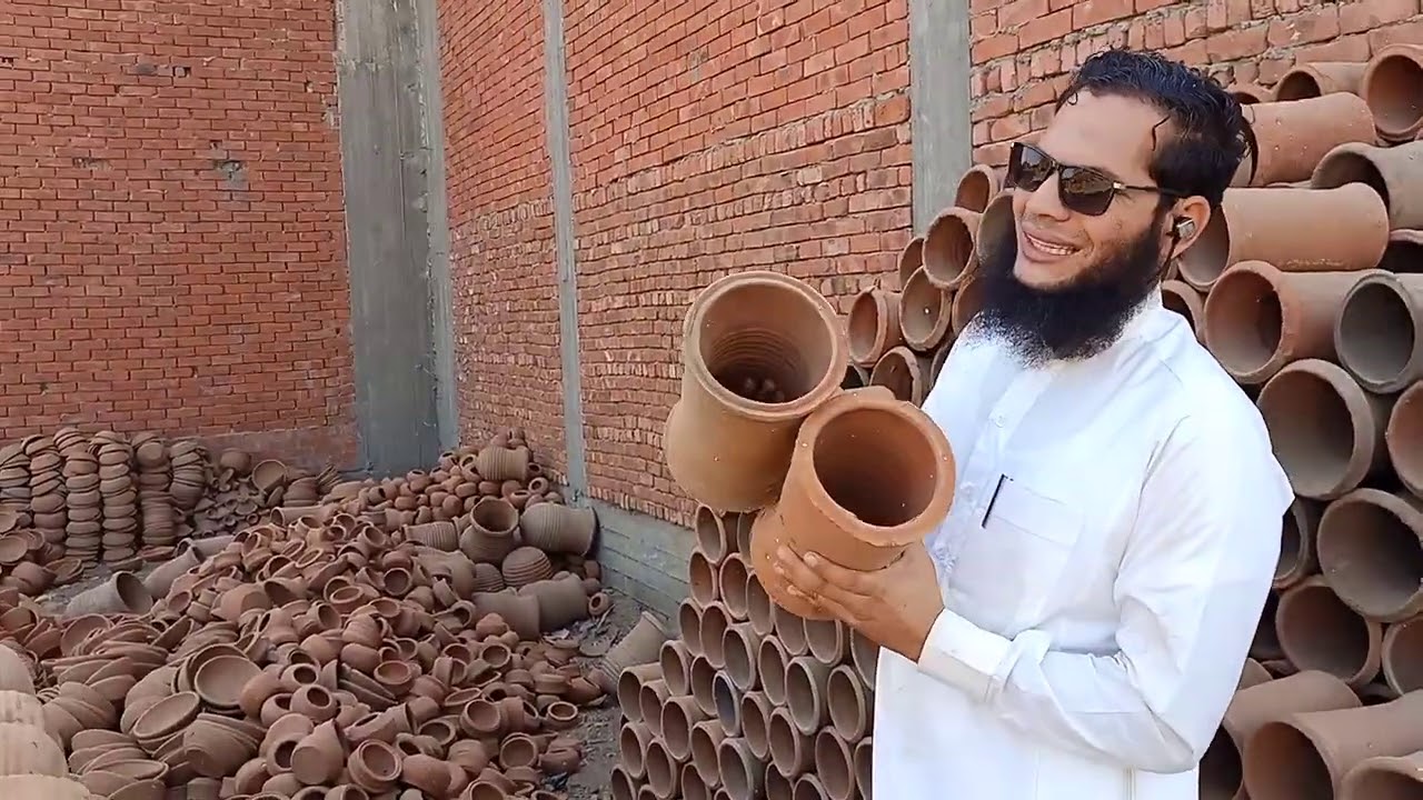 جولة في مصنع الفخار وجميع انواع الفخار نمي معلوماتك تواصل صبري والي وتس أب01000739728/01118583031/