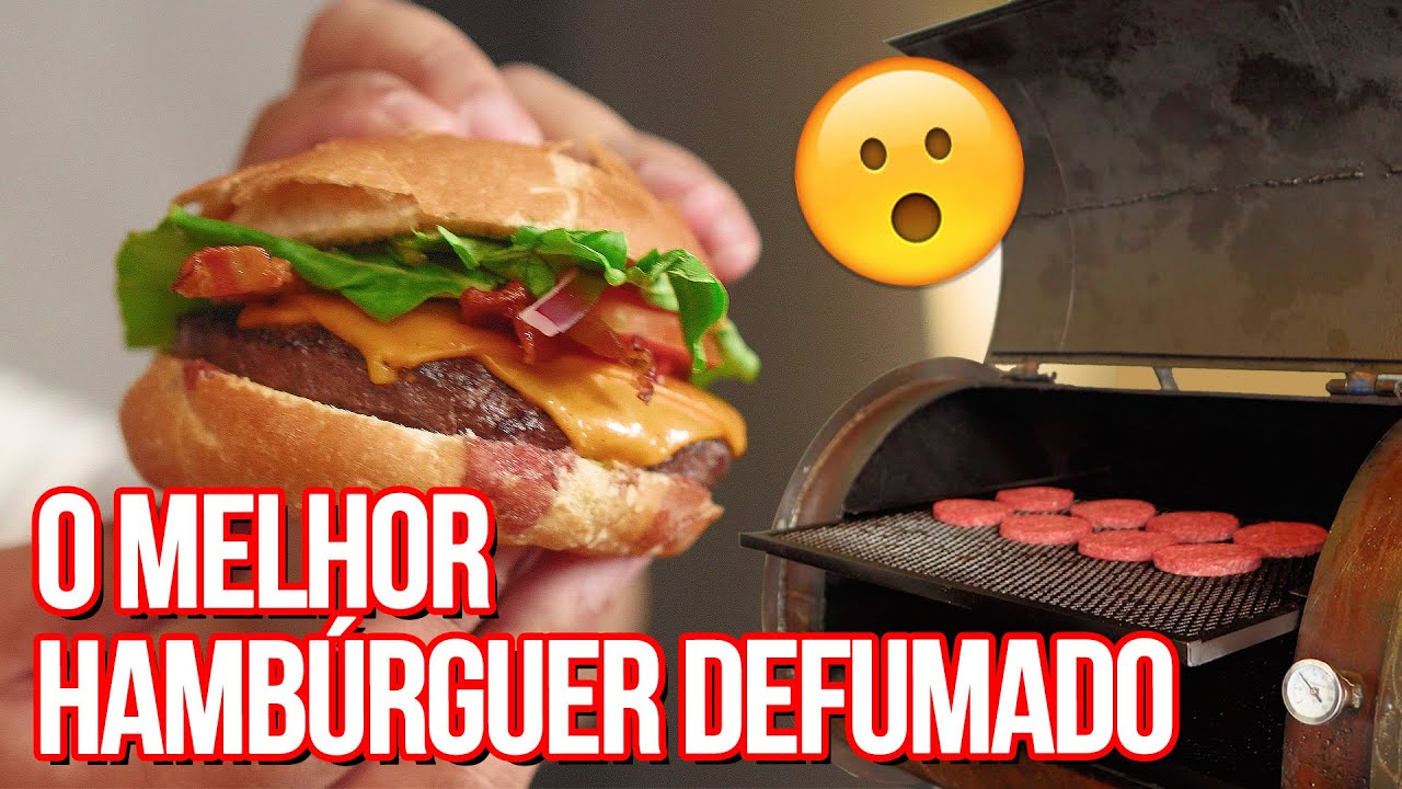 COMO FAZER HAMBÚRGUER DEFUMADO | OLD TRUCK BBQ