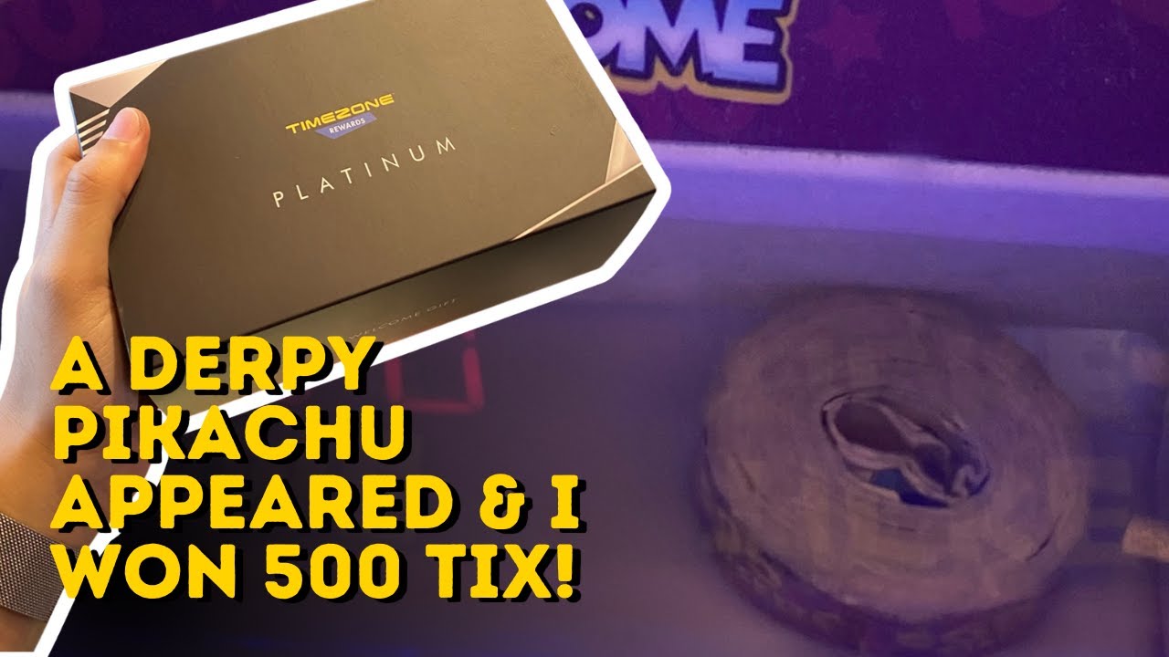 A Derpy Pikachu Appeared & I Won 500 TICKETS! (Part 1)