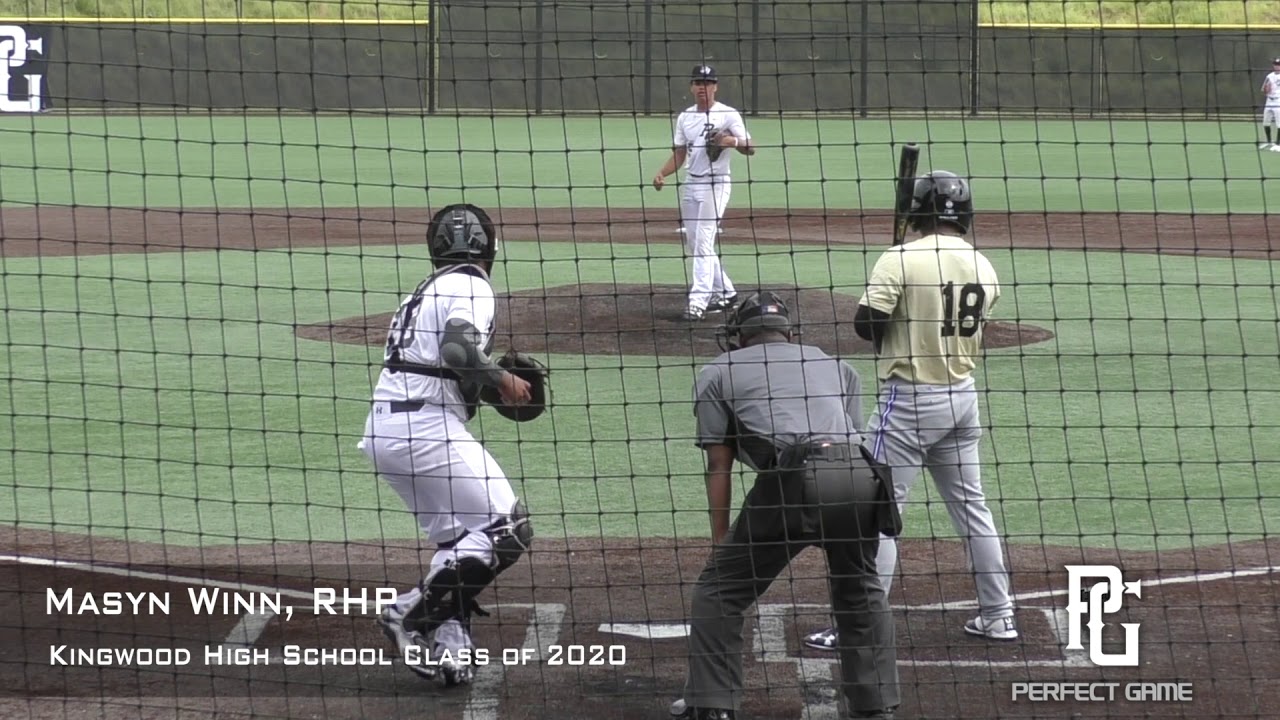 Masyn Winn Prospect Video, RHP, Kingwood High School Class of 2020