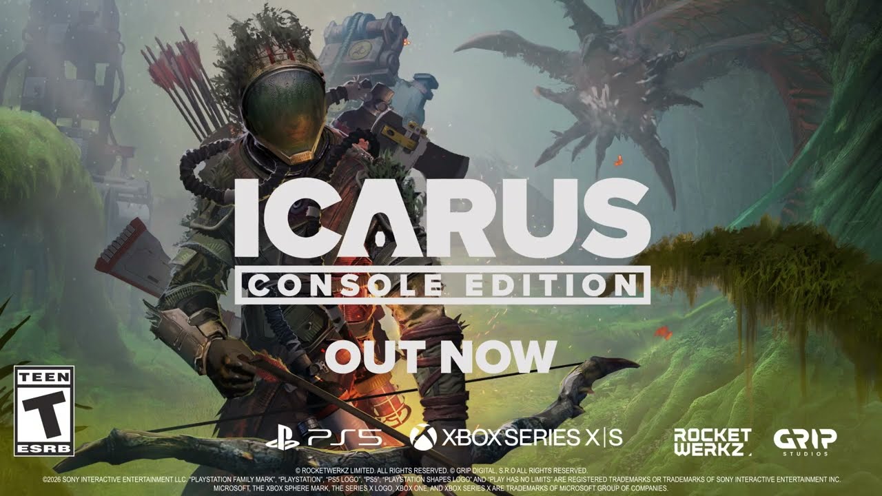 Icarus: Console Edition | Trailer | Available Now for PlayStation 5 and Xbox
