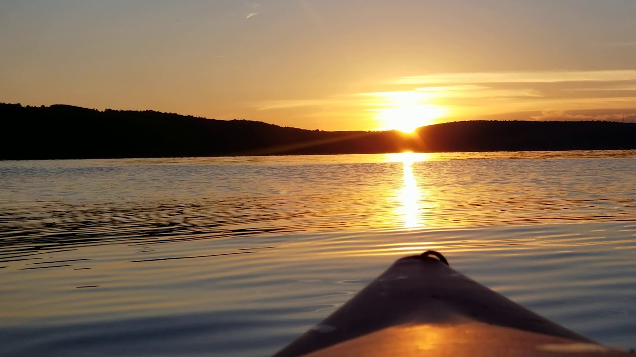 Kayaking finger lakes in N.Y.