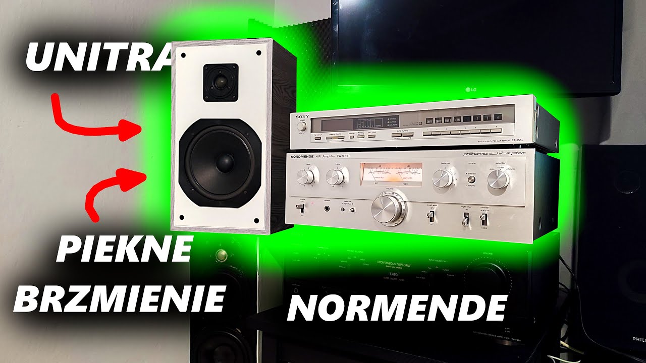 UNITRA ZGC 25-8-57 + NORMENDE PA1050 | PIEKNE BRZMIENIE ! | 4K!