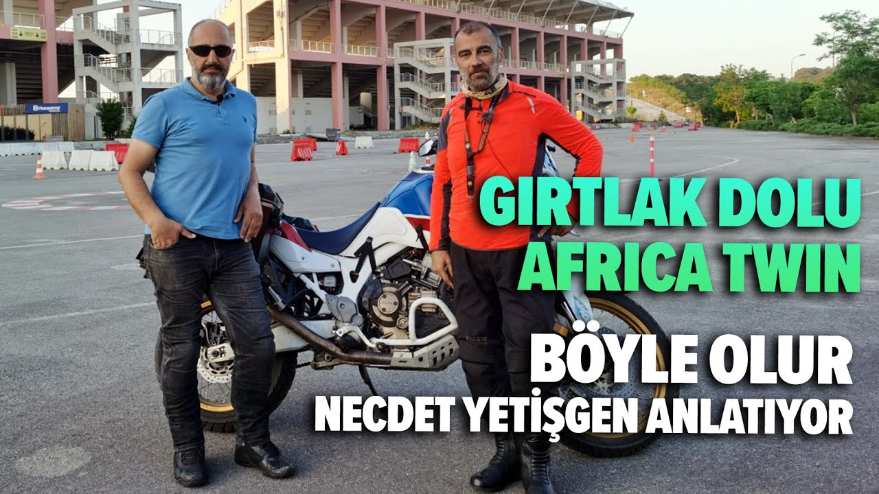 Gırtlak Dolu Africa Twin Böyle Olur | Necdet Yetişgen Anlatıyor