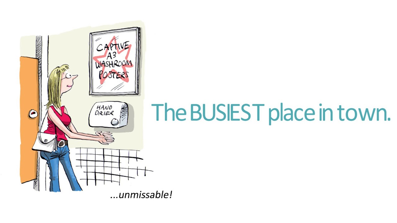 Positive Media Marketing - Washroom Advertising
