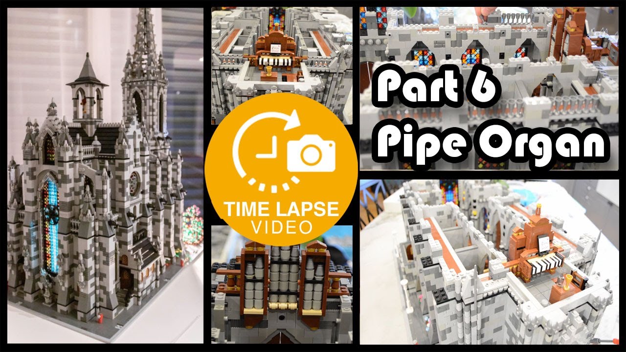 Lego Gothic Cathedral speed build - Part 6 (Pipe Organ)