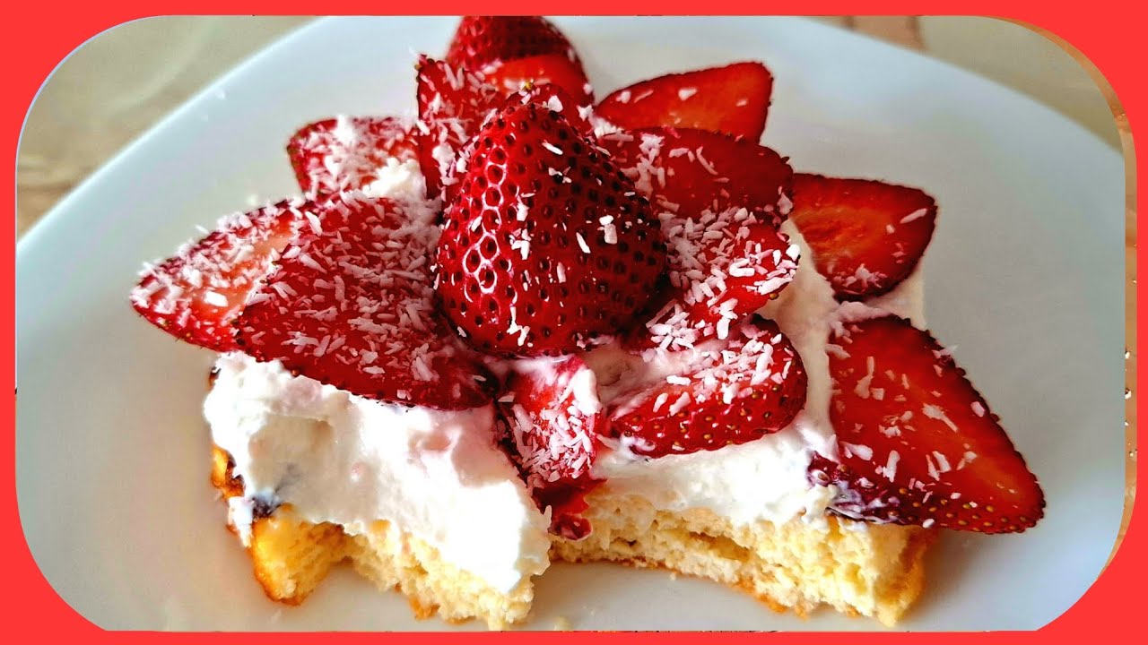 АНГЕЛСКА ТОРТА 🍓 Божествен вкус!