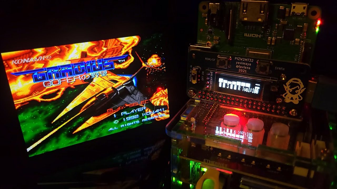 【MIDI X68000】Gradius II: Gofer no Yabou | グラディウスII GOFERの野望 ~BGM // MiSTer FPGA // MT32-pi MT32