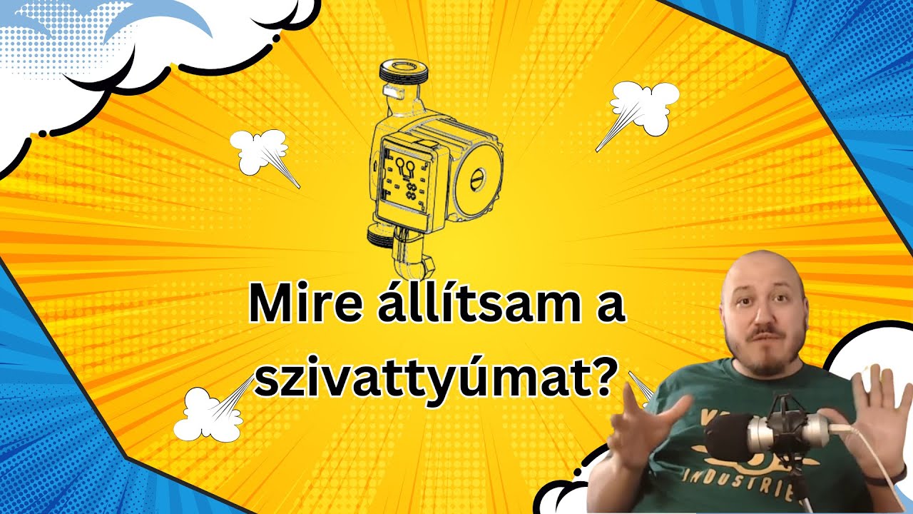 Fűtési szivattyúk beállításának lehetőségei #épületgépészet #Karsai József