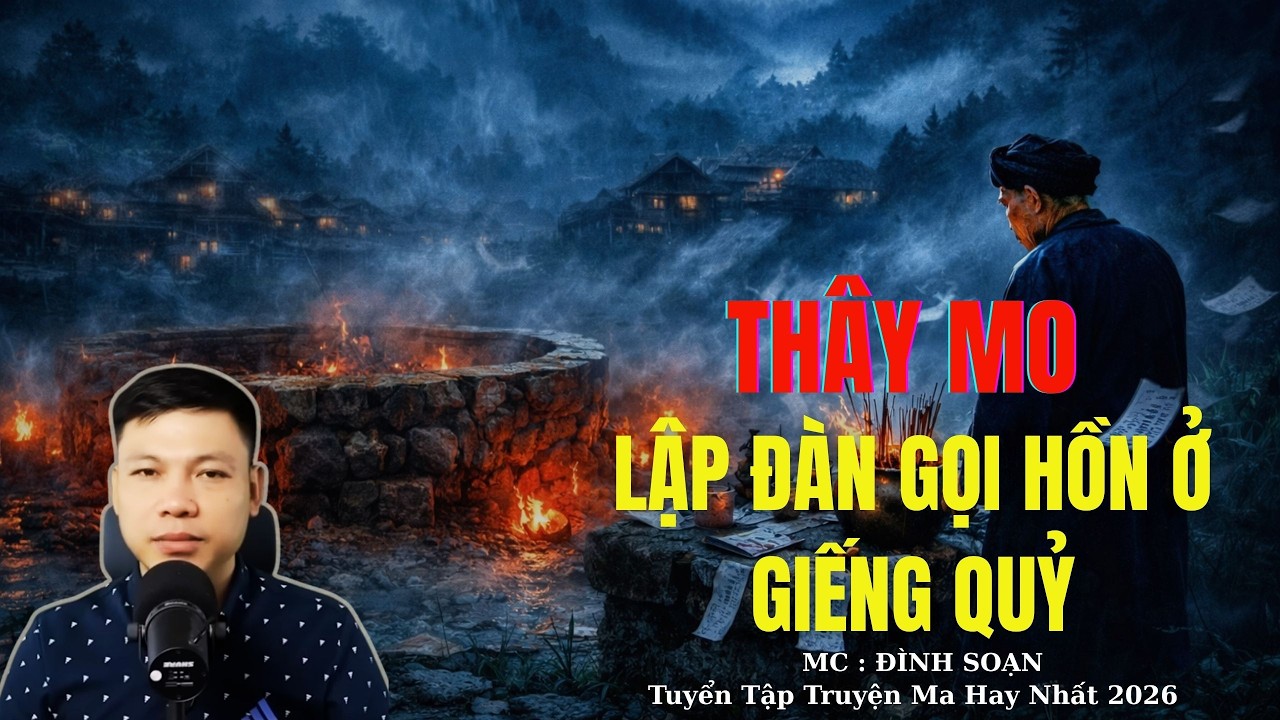 Truyện Ma Đình Soạn : THẦY MO LẬP ĐÀN GỌI HỒN Ở GIẾNG QUỶ | TUYỂN TẬP TRUYỆN MA ĐÌNH SOẠN .