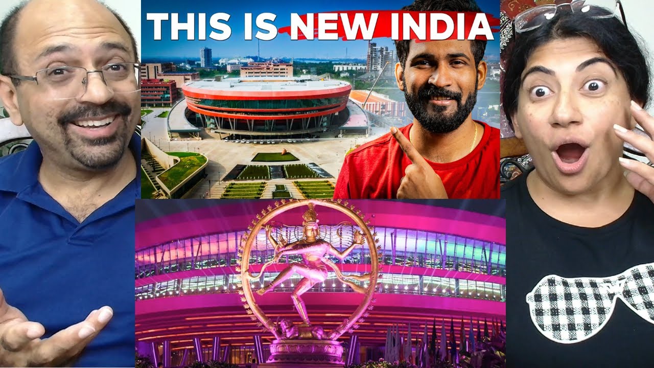 Exclusive Tour Of Bharat Mandapam With Minister Piyush Goyal 😲| India's G20 Home ✨| American React