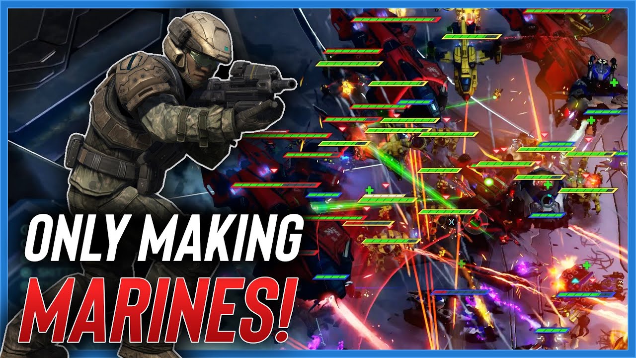 we made ONLY MARINES again in Halo Wars 2!