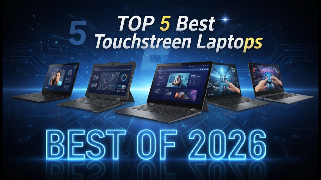 Top 5 Best Touchscreen Laptops in 2026 | Best 2-in-1 & Convertible Laptops