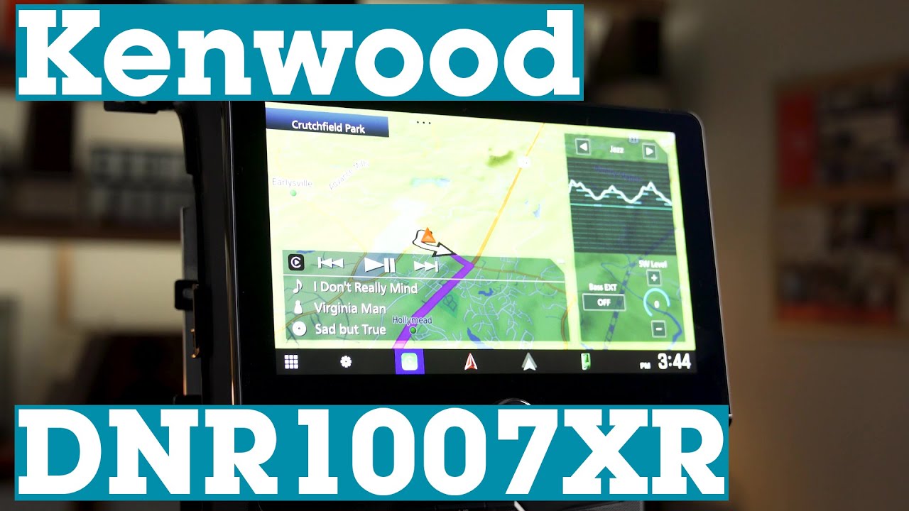 Kenwood Excelon DNR1007XR Garmin navigation receiver | Crutchfield