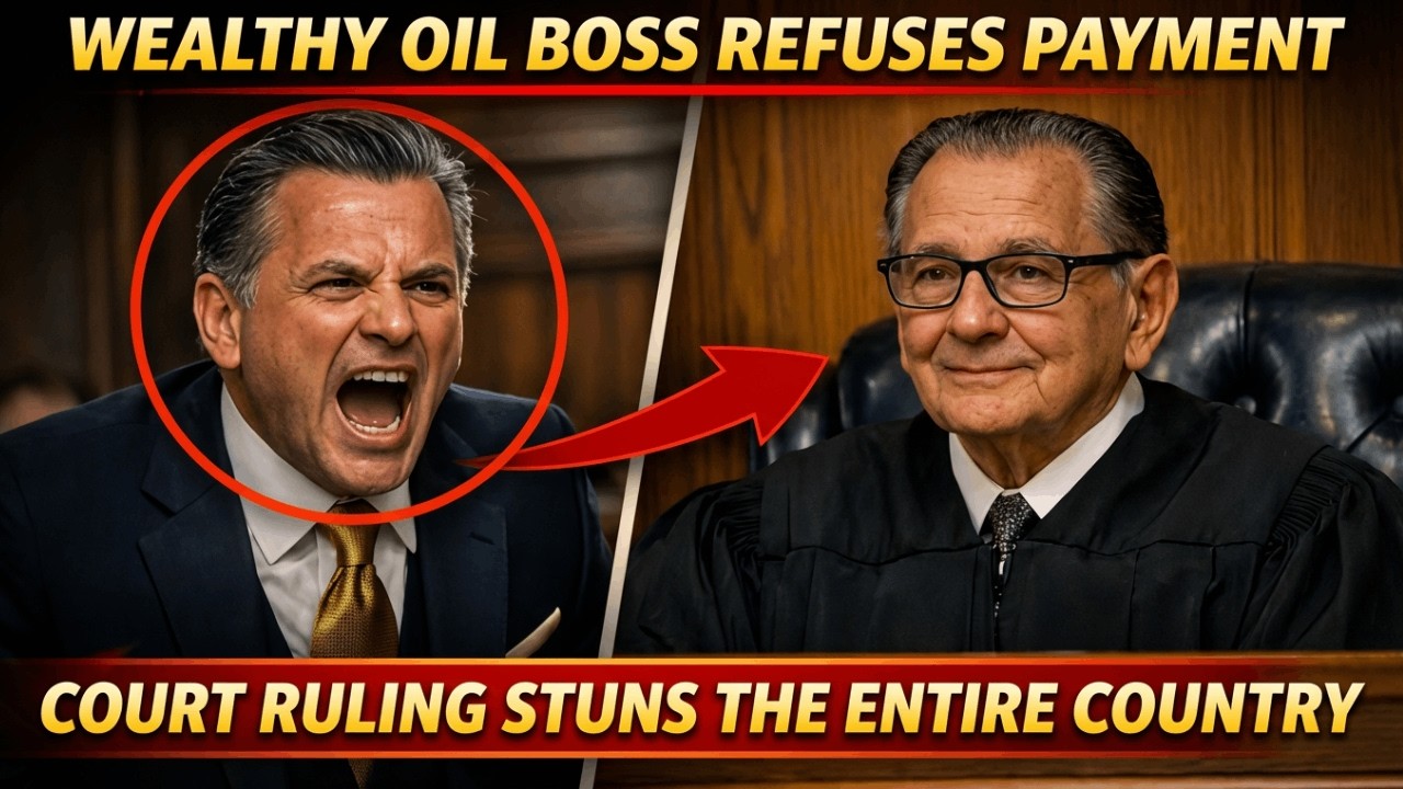 Oil Tycoon Refuses to Help Cancer Patient — Judge Caprio’s Verdict Shocks the Nation