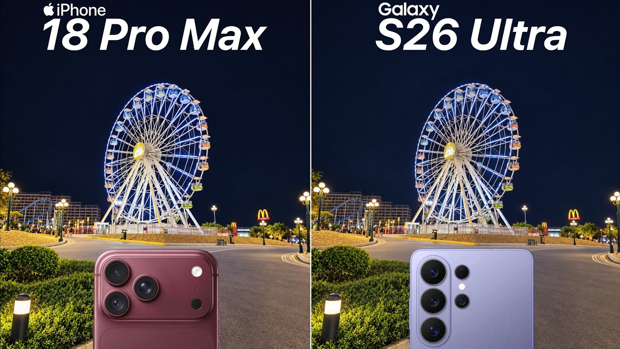 iPhone 18 Pro Max против Galaxy S26 Ultra: тест камер &mdash; ГЛАВНАЯ битва камер