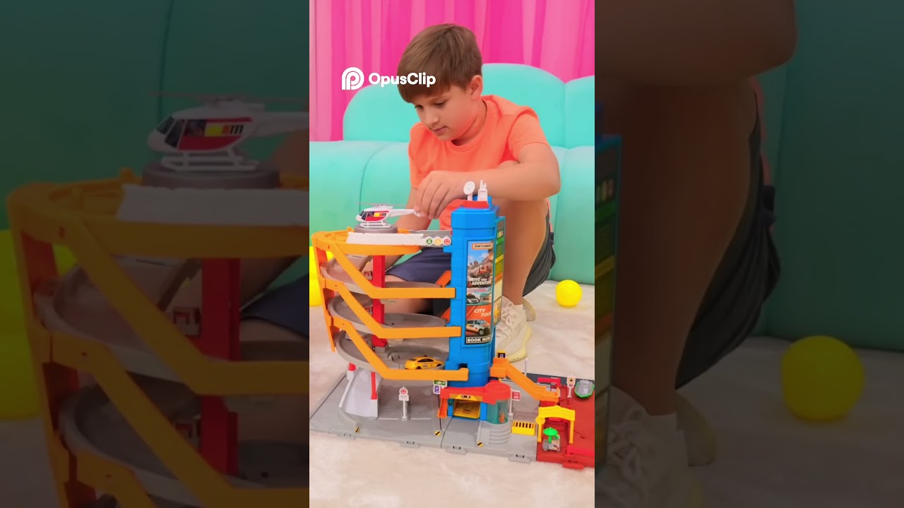 Build Your Dream Town at Matchbox Transportation Center!