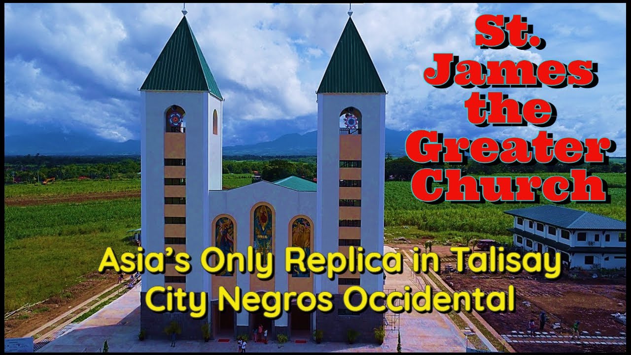 St James the Greater Church Replica - Talisay Negros Occidental Aerials | Negros Construction Update