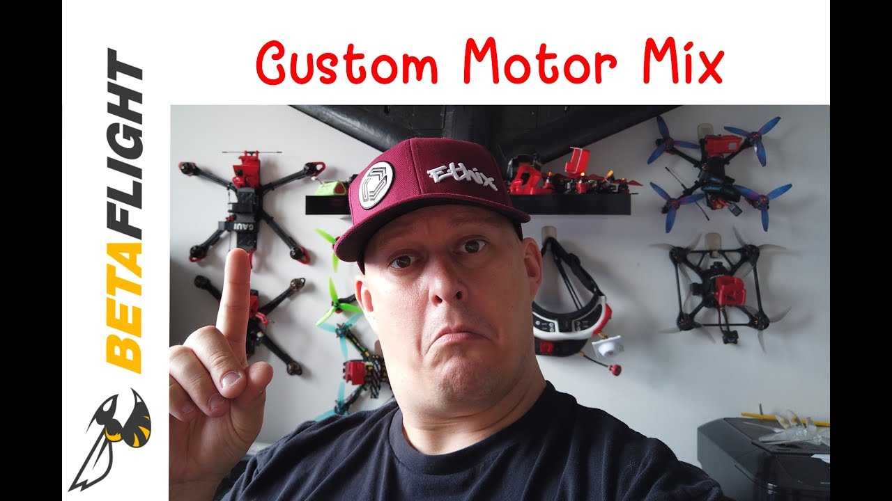 Betaflight Custom MotorMix // How To