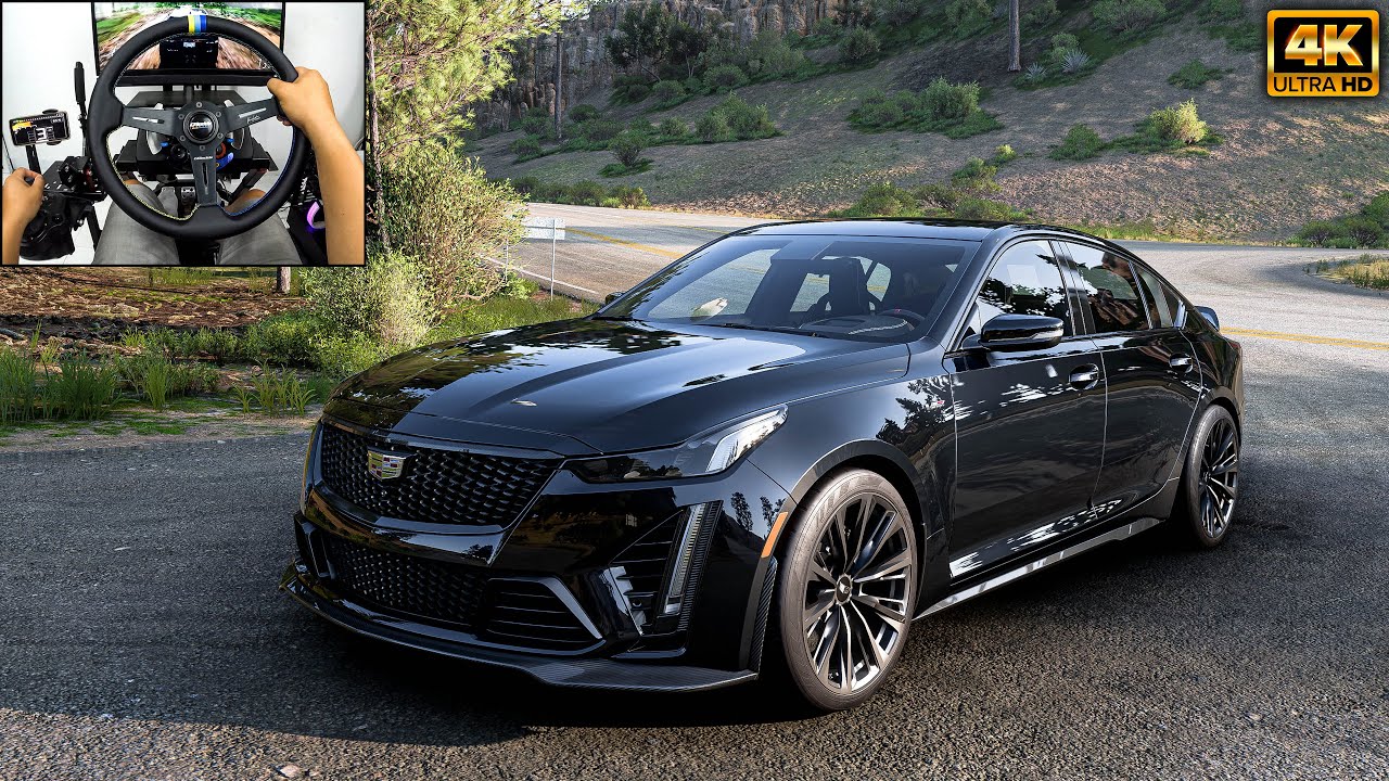 2022 Cadillac CT5-V Blackwing | Forza Horizon 5 | Logitech g29 gameplay