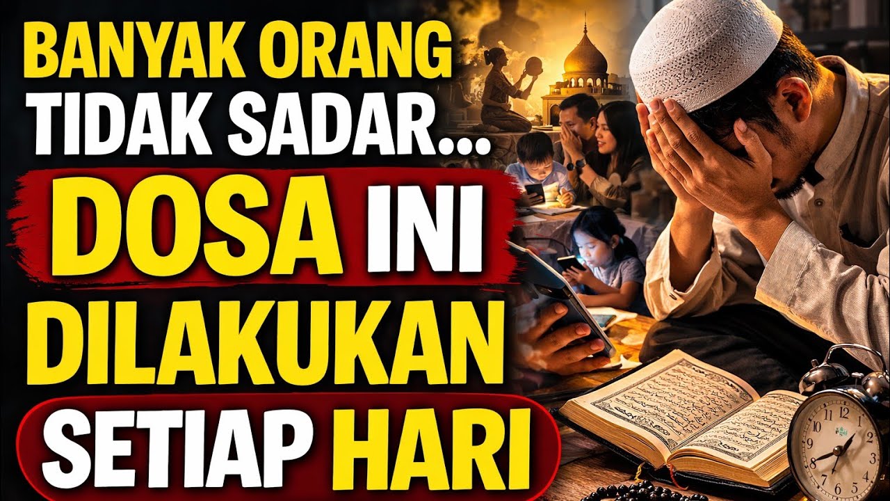 Banyak Orang Tidak Sadar… Dosa Ini Dilakukan Setiap Hari