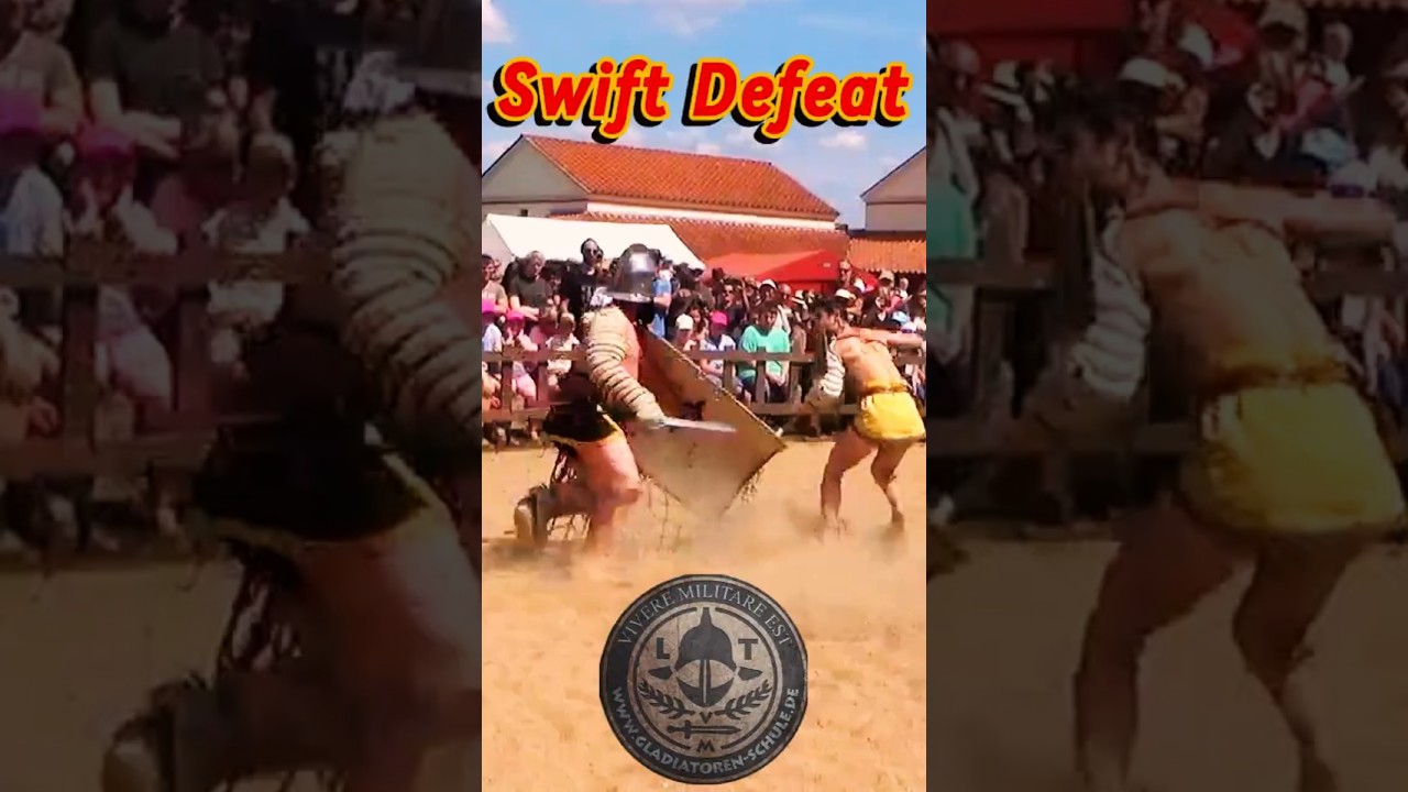 Trident vs. Shield: The Thrilling Retiarius vs Secutor Battle