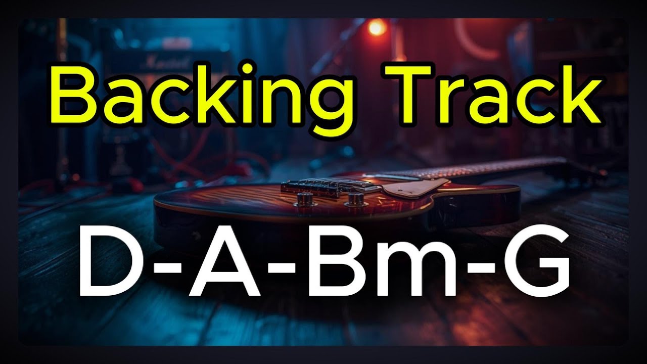 Jam along with this D-A-Bm-G Guitar Backing Track