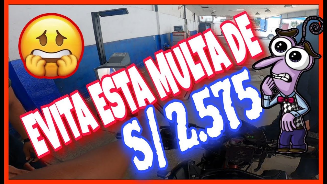 🔴 REVISION TECNICA DE MOTO PARA EVITAR PAPELETAS / FACIL, RAPIDO Y BARATO
