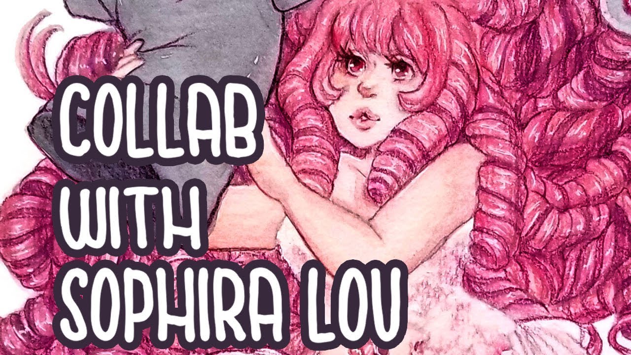Mermaid Rose Quartz // Collaboration with Sophira Lou Illustrations