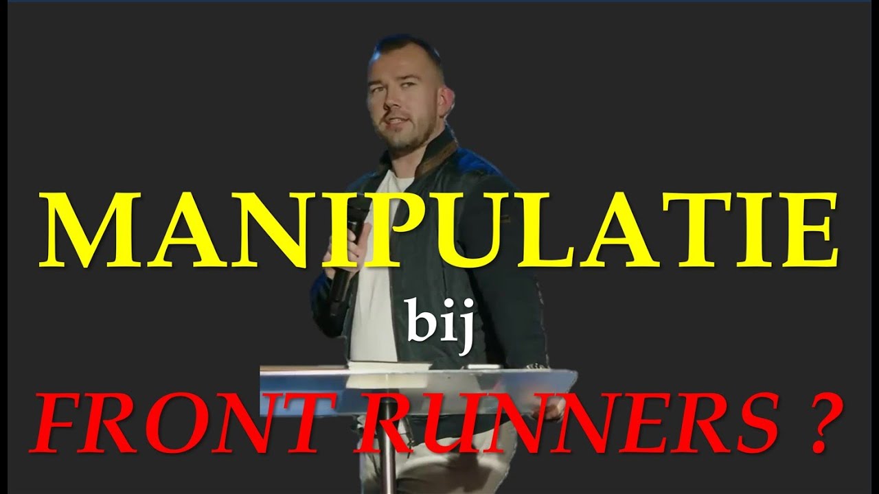 @Bijbel Pelgrim Manipulatie bij Frontrunners?