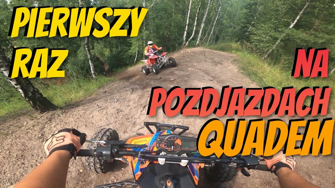 Pierwszy raz na podjazdach quadem / 525 XC / TRX 450