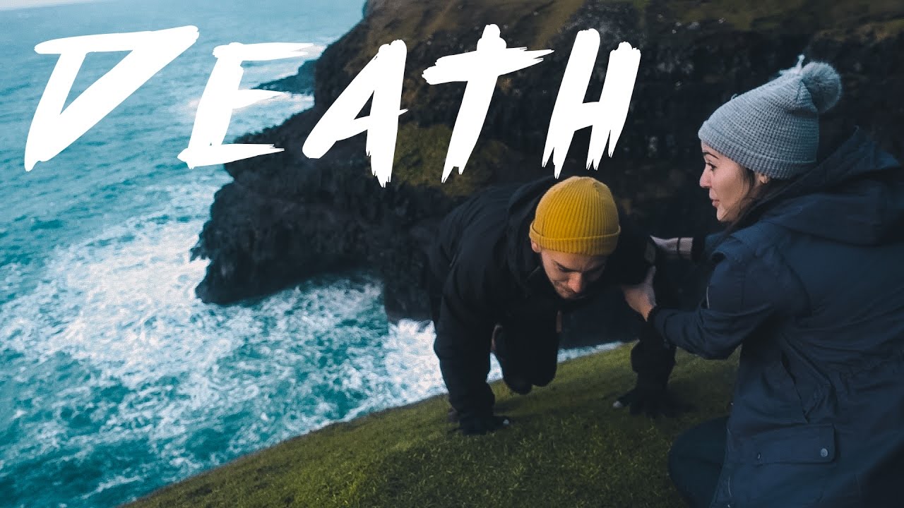 ALMOST FALLING OFF THE CLIFF // FAROE ISLANDS