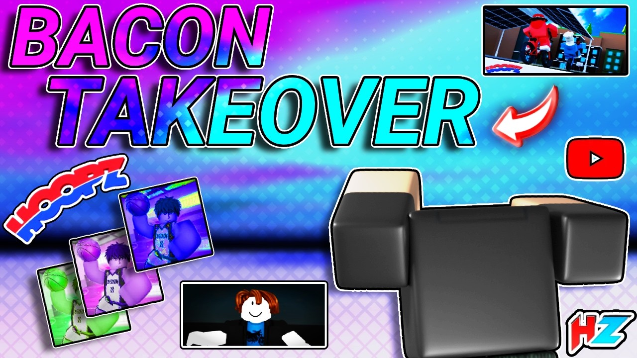 Going undercover as a bacon in hoopz!