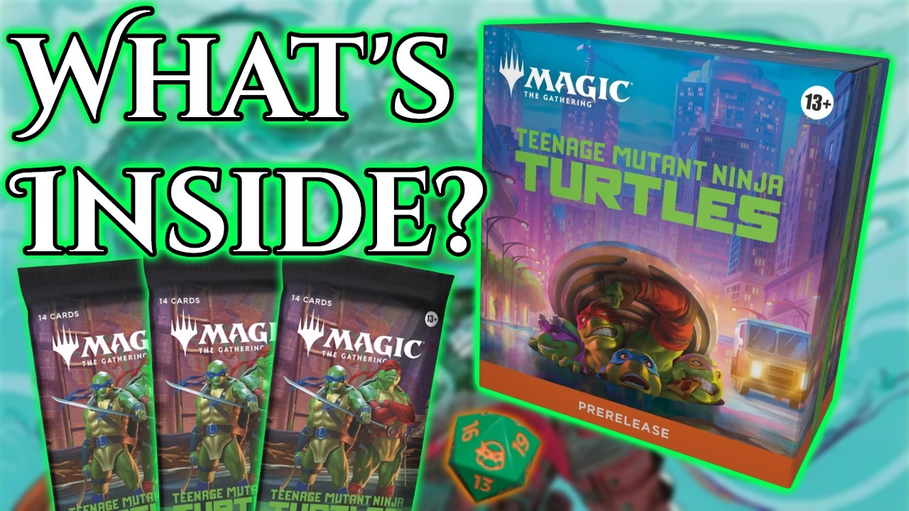 TMNT x MTG Pre-Release Kit Opening