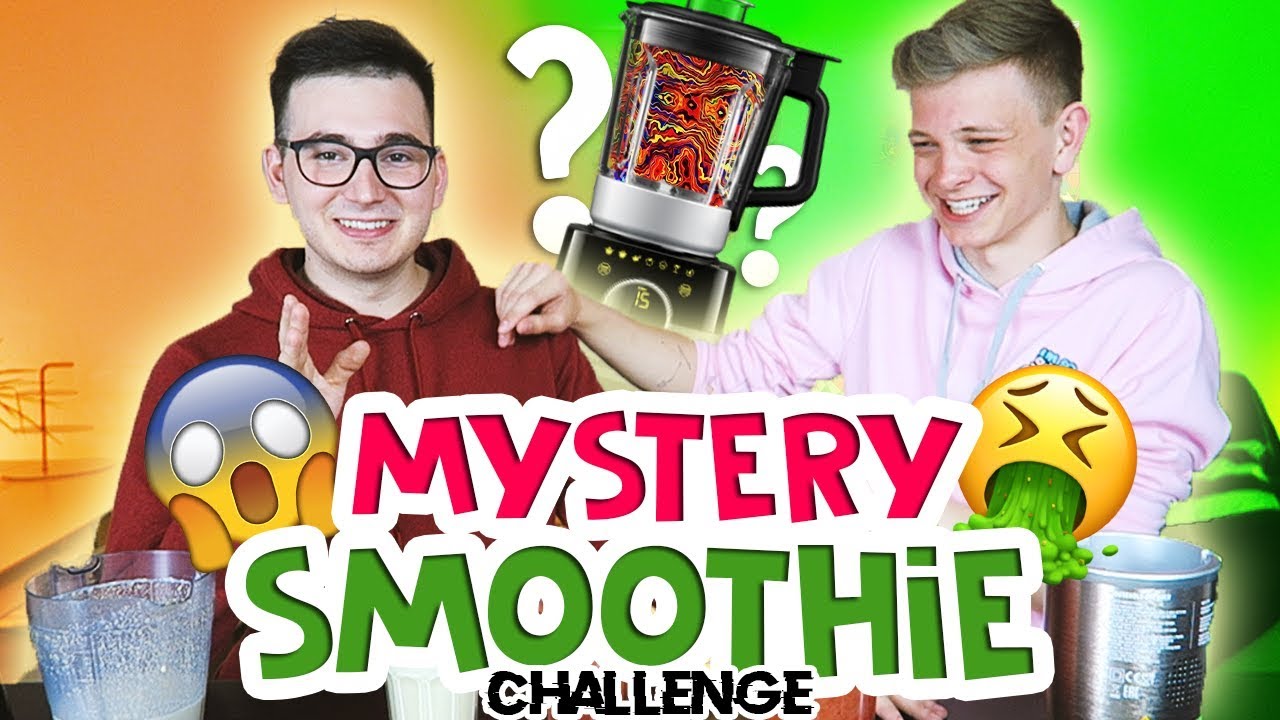MYSTERY SMOOTHIE CHALLENGE🍹🙈 | Smav & Dominik Rupiński