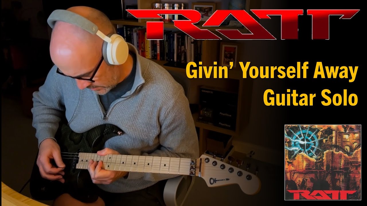 How To Play Ratt Givin Yourself Away Guitar Solo #guitarsolo #guitartabs #warrendemartini