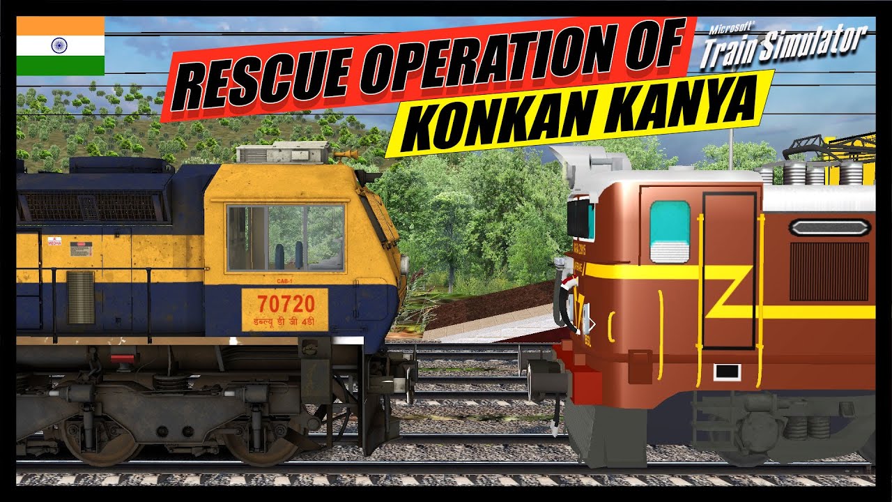 MULTIPLE FAILURES & RESCUE OPERATION OF KONKAN KANYA | JOURNEY WITH @chinmaykole7834  | MSTS LIVE