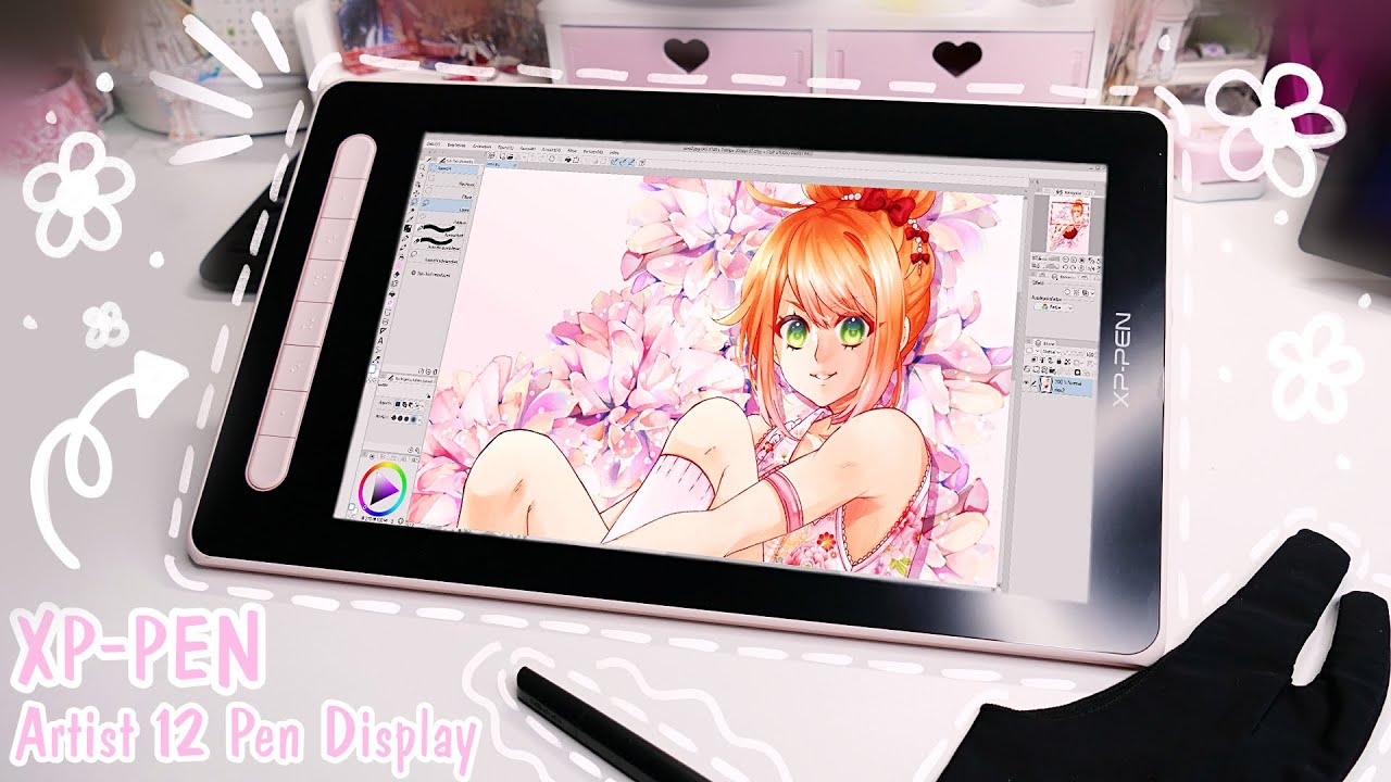 XP-Pen Artist 12 Pen Display (2nd Gen) Review! 🌸