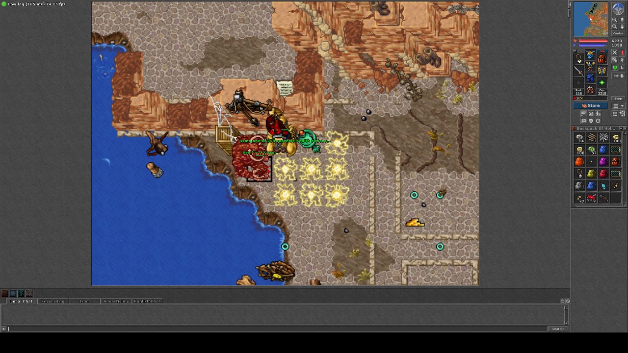 retching horror real tibia