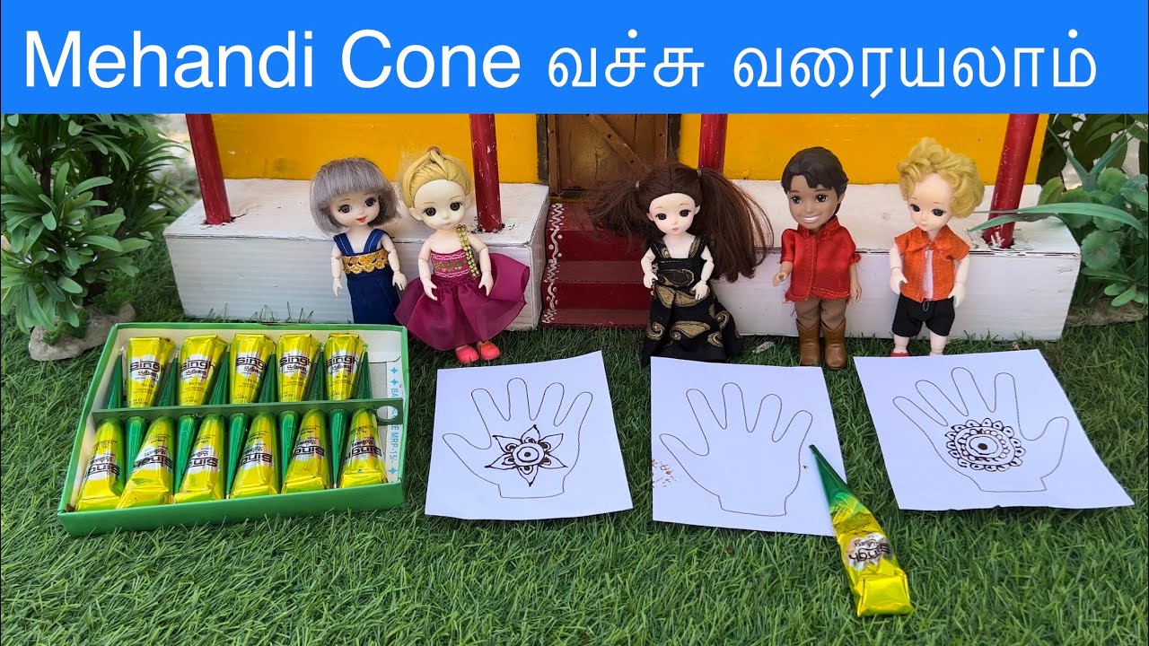 Megandi Cone வச்சு வரையலாம்#chintuvideo #chuttibomma