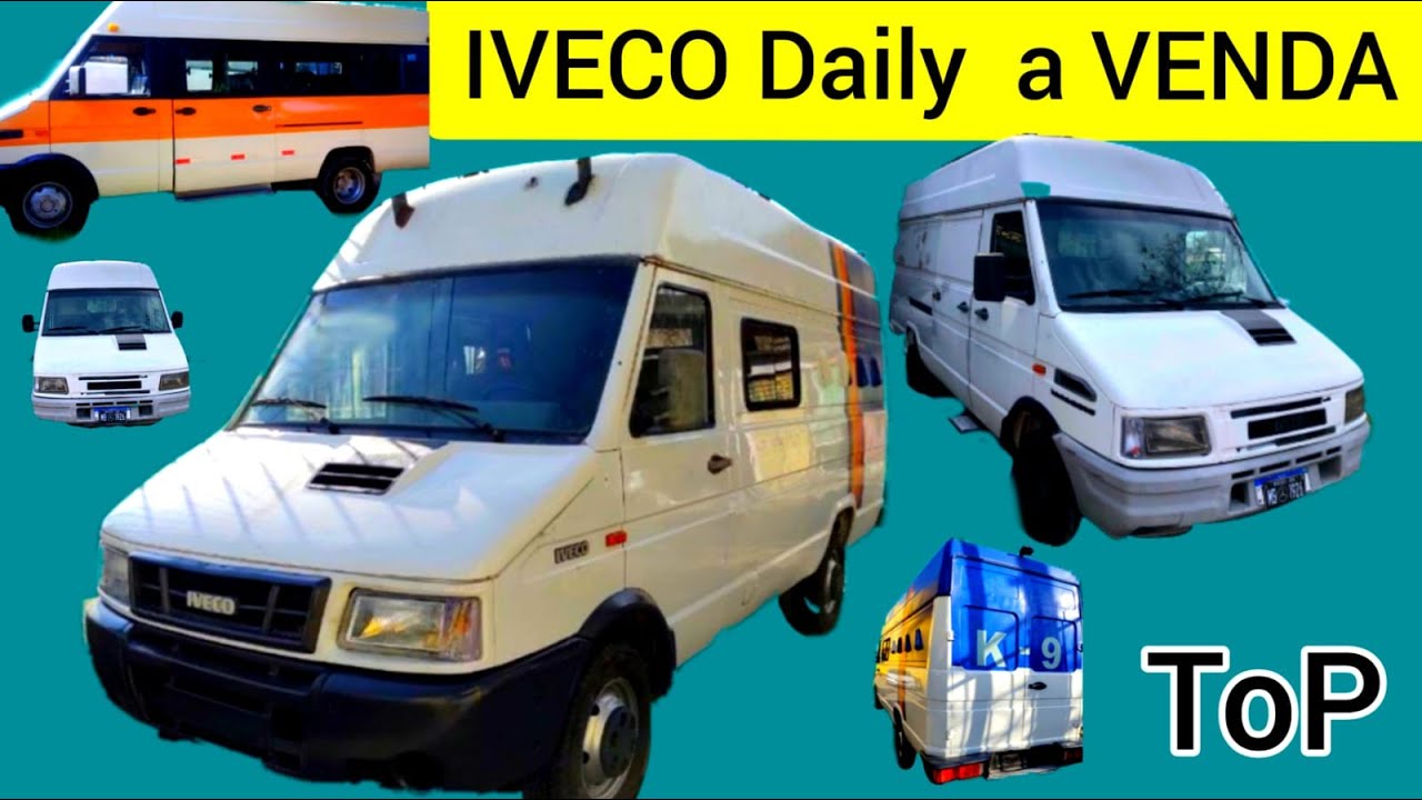 MICRO-ÔNIBUS VANS IVECO DAILY FURGÃO E PASSAGEIRO A VENDA