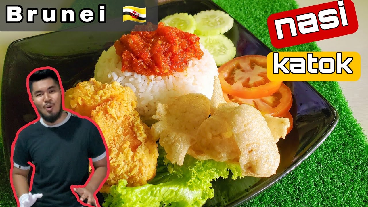 NASI KATOK BRUNEI | rahsia ayam goreng yang cantik dan rangup