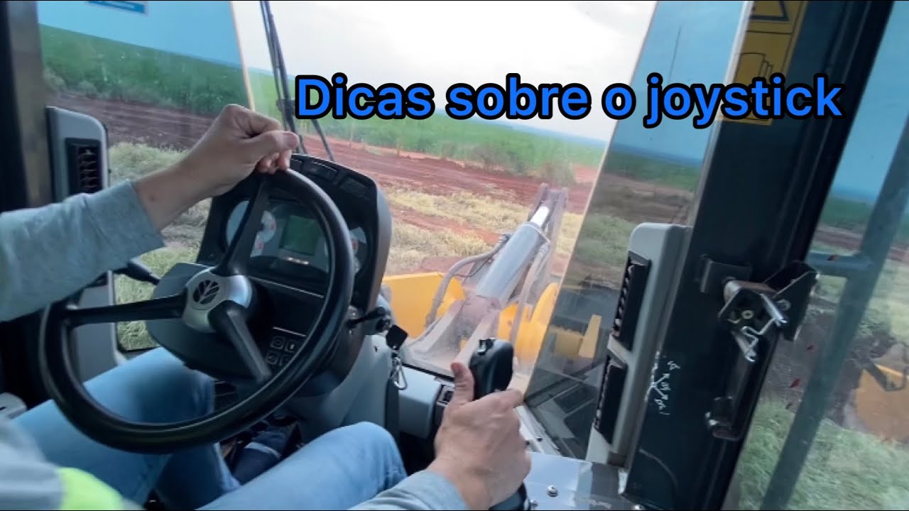 Pá carregadeira w130b , dicas sobre o joystick #operador
