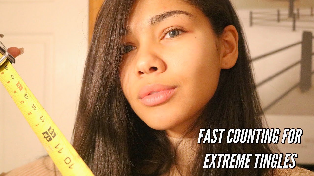 ASMR|  FAST counting for EXTREME tingles ✨