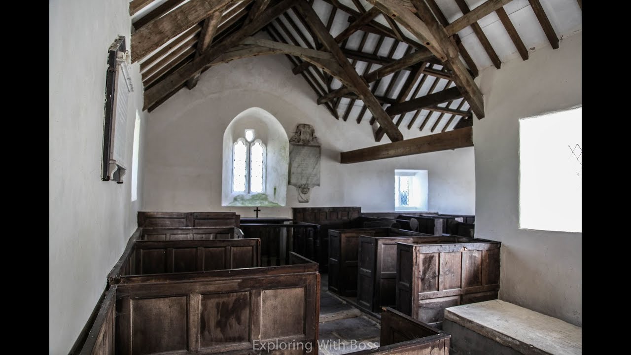 Medieval Hidden Chapel North Wales - With A Old Graveyard & Abandoned Cottages