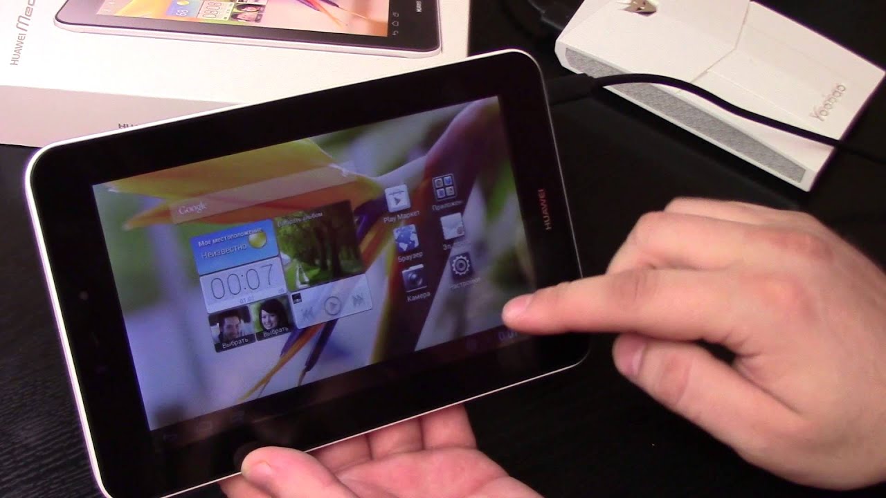 Huawei MediaPad 7 | первый и последний взгляд на говнопланшет