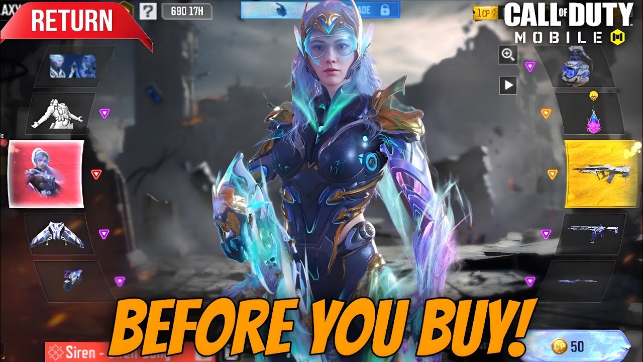 Mythic Siren Draw! Return Tomorrow 2026 | Siren's Song Mythic Drop Return | Returning Draws CODM S3