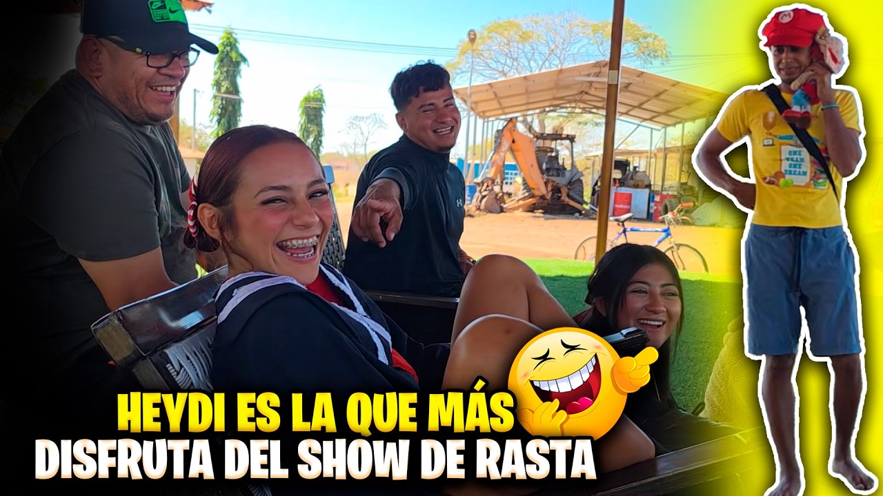 No te pierdas el divertido show que nos dio el niño Rasta. Heydi lo disfruto