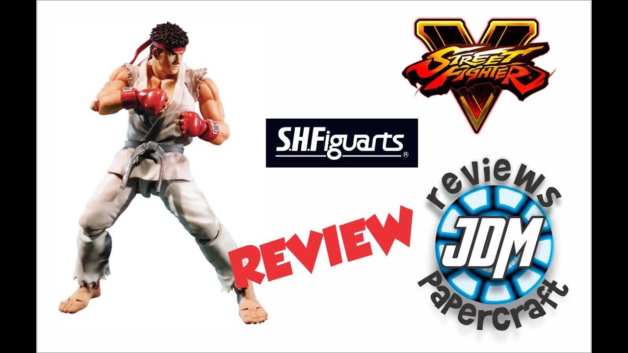 RYU SH FIGUARTS/ REVIEW / BOOTLEG STREET FIGHTER V (PT/BR)